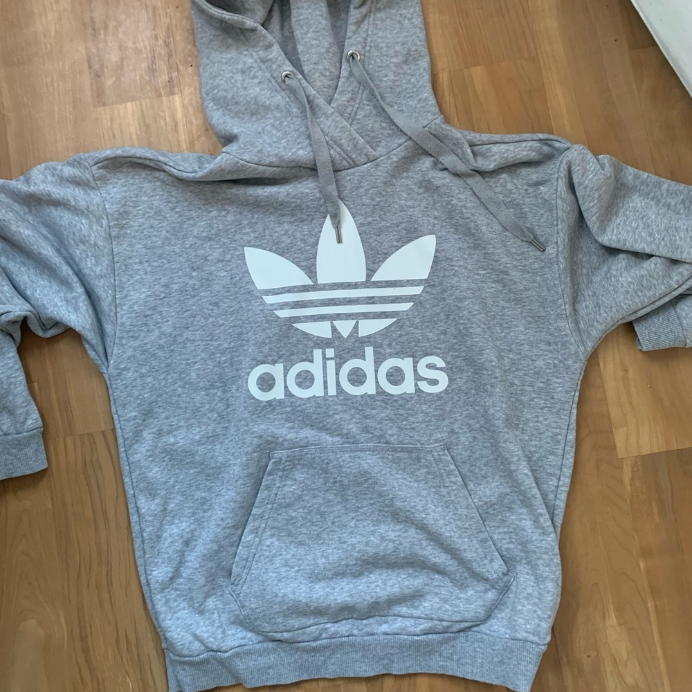 Oversized Hoodie Sweatshirt: Adidas